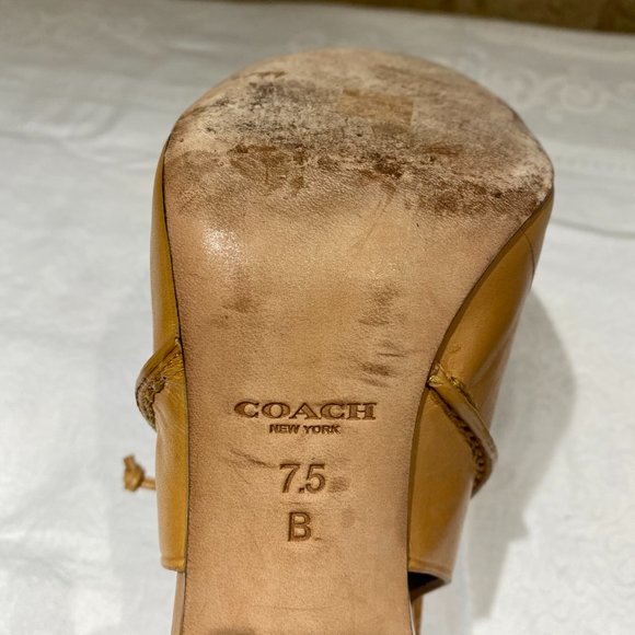 Coach | Peep toe high heal - Picture 9 of 16
